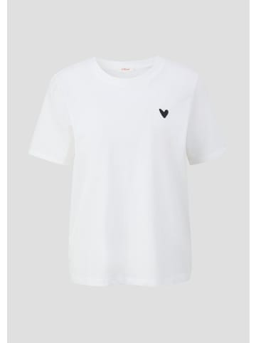 s.Oliver T-Shirt in 01D0_weiß