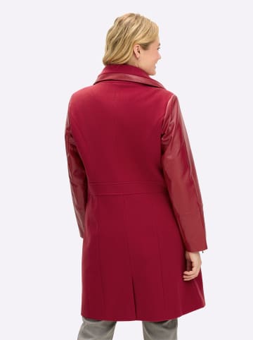 sheego by Joe Browns Outdoorjacke in kirsche