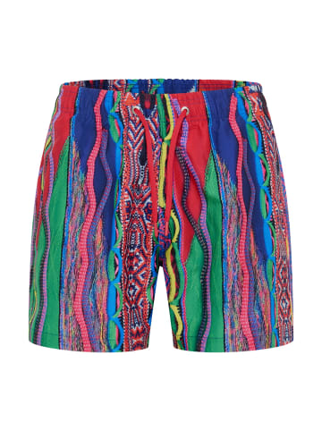 Carlo Colucci Badeshorts De Cobelli in Navy / Mehrfarbig