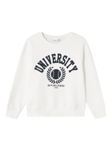 name it Sweatshirt in White Alyssum