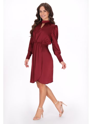 faina Women Dress in burgundy