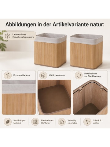 MCW Aufbewahrungskorb C21, Braun