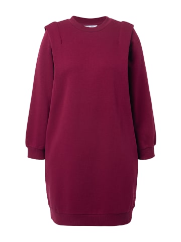Studio Untold Jerseykleid in weinrot