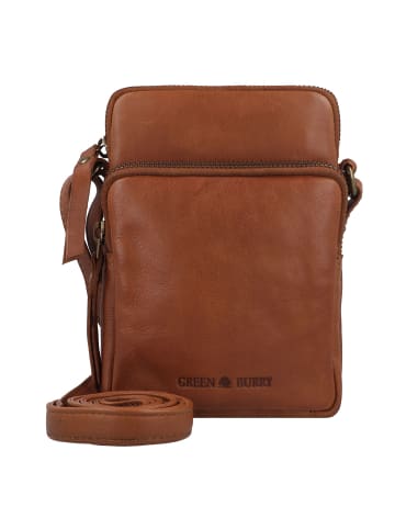 Greenburry Colombiana Umhängetasche Leder 14 cm in nougat