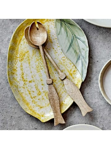 Bloomingville Salatbesteck SEVA Mango Holz 2er Set