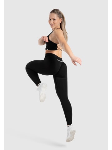 SMILODOX Leggings Isalia *Eine Nummer größer bestellen in Schwarz