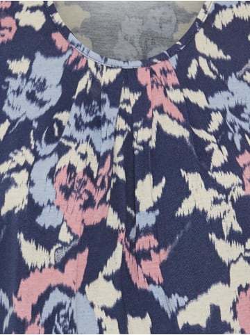 Olsen Langarmshirt Clara in indigo altrosa - 0001