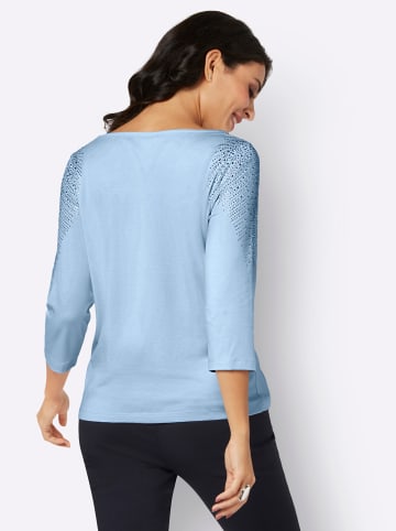 creation L Shirt in hellblau