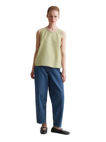 Marc O'Polo DENIM Blusen-Top regular cropped in Elm Green