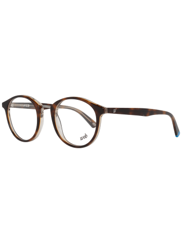 Web Unisex Optische Fassungen Rund Braun