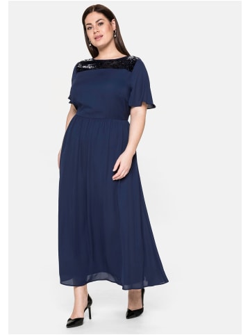 sheego Abendkleid in marine