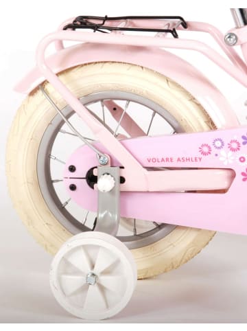 Volare Kinderfahrrad Ashley für Mädchen 12 Zoll Kinderrad in Rosa 3 Jahre