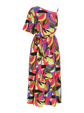 IZIA Women Dress in violet multicolor