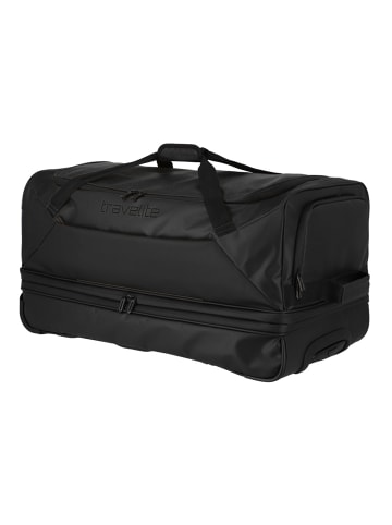 travelite Basics 2 Rollen Reisetasche 70 cm schwarz