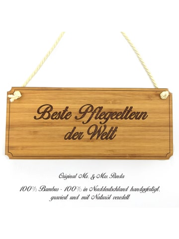 Mr. & Mrs. Panda Türschild Pflegeeltern mit Spruch in Keine Angabe