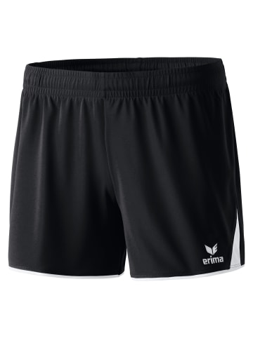 erima Classic 5-C Shorts in schwarz/weiss
