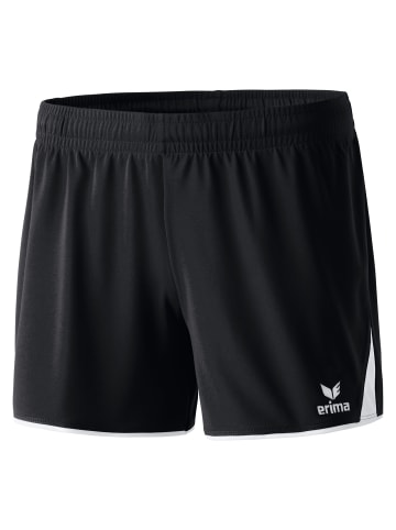 erima Damen Classic 5-C Shorts in schwarz/weiss