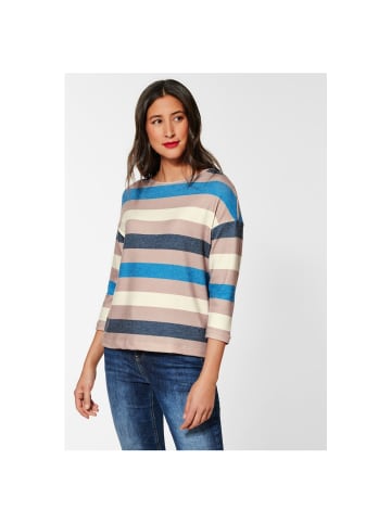 Street One Langarmshirt in Lapis Blue