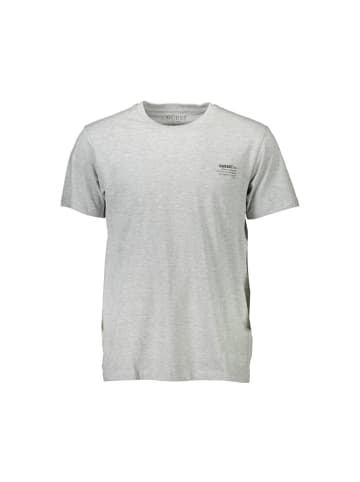 Guess Jeans Graues Baumwoll-T-Shirt