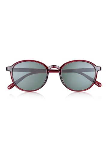 Bertha Polarisierte Sonnenbrille "Paris" in Rot/Schwarz
