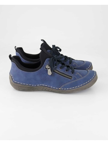 rieker Slip On Sneaker in Blau