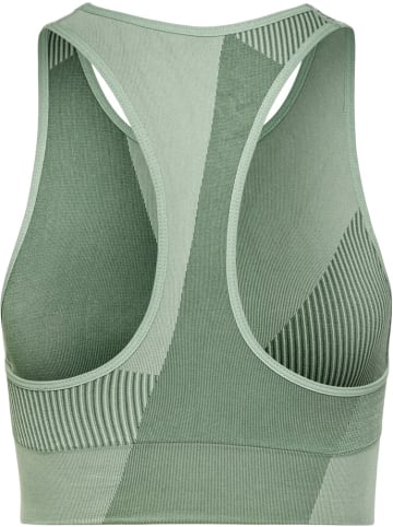 Hummel Sportshirt "Mt Unite Seamless Sports Top" in Grün