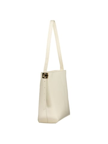 COCCINELLE Weiß Handtasche aus Leder