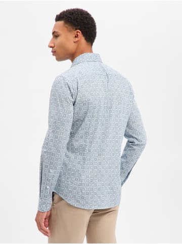 JOOP! Hemd Pai in weiß hellblau
