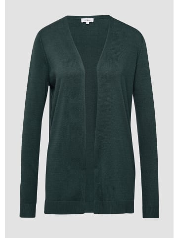 s.Oliver Strickjacke in 6933_tannengrün