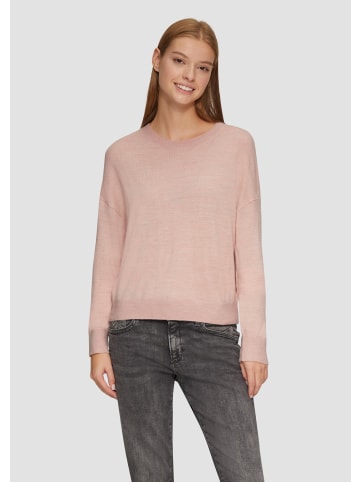 QS Strickpullover in 40W0_perlmuttrosa