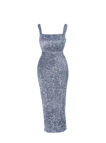 Moda Minx Abendkleid INDRE in Grey
