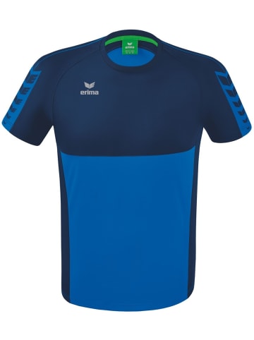 erima Sportshirt "Six Wings T-Shirt" in Blau