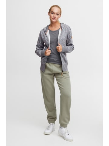Oxmo Sweatjacke OXBeatrice in Grau