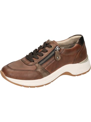 remonte Schnürschuhe, Sneakers Low in chestnut/chestnut/brown/antik