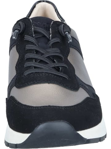remonte Schnürschuhe in schwarz/lightbronze/schwarz/braun