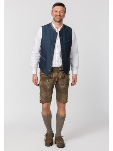 Stockerpoint Stockerpoint Trachtenlederhose Logan in kiesel gespeckt