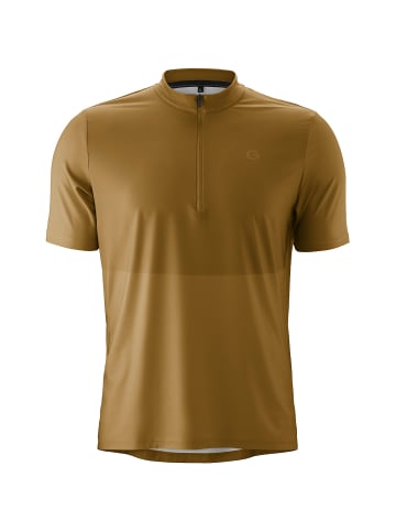 Gonso T-Shirt Adventure Jersey Halfzip M in Hellbraun8237