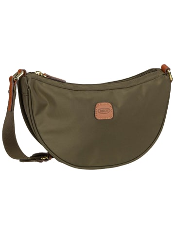 BRIC`s Schultertasche X Bag in Olivgrün