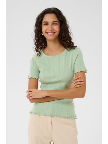 SAINT TROPEZ T-Shirt kurzarm GruSZ Fitted in Cameo Green