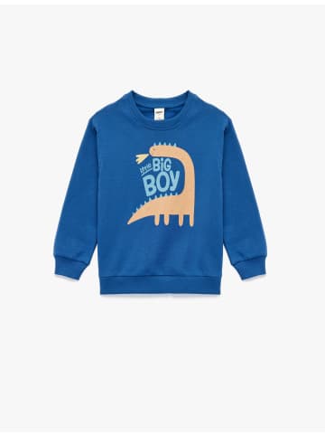 KOTON SWEATSHIRTS in Saks Blau