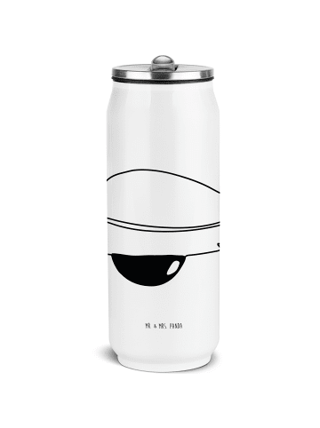 Mr. & Mrs. Panda Thermodose Avocado Yoga ohne Spruch in Weiß