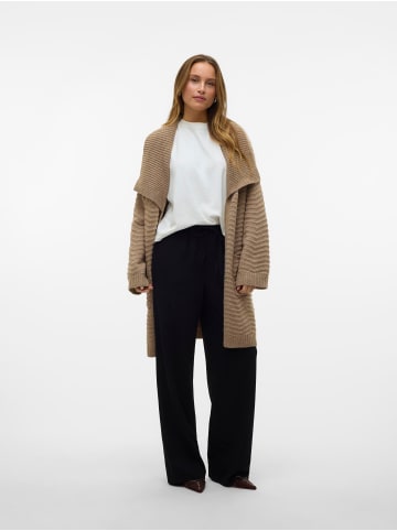 Vero Moda Strickjacke in Silver Mink