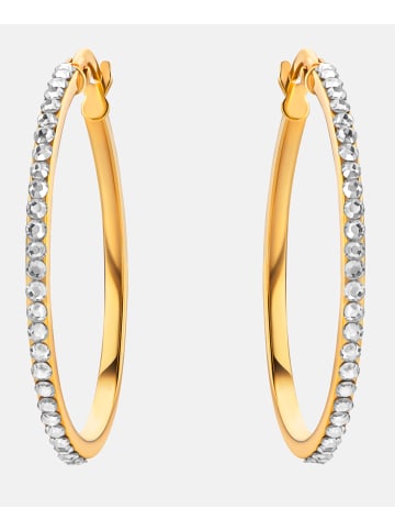 Diamant L'éternel Ohrringe aus 375 Gelbgold