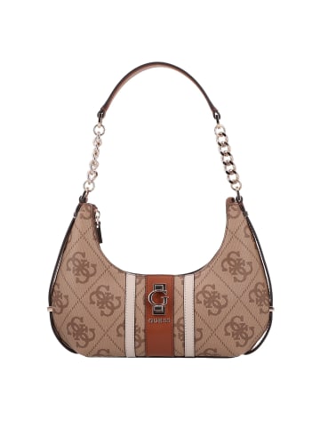 Guess Erenia Schultertasche 23 cm in latte logo