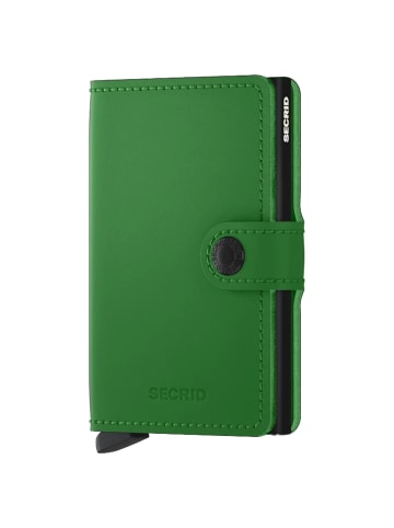 Secrid Matte Miniwallet - Geldbörse RFID 6.5 cm in bright green