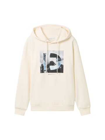 Tom Tailor Hoodie in beige