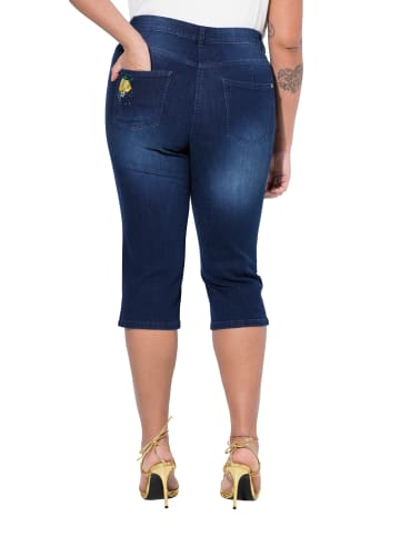 MIAMODA Jeans in dark blue denim