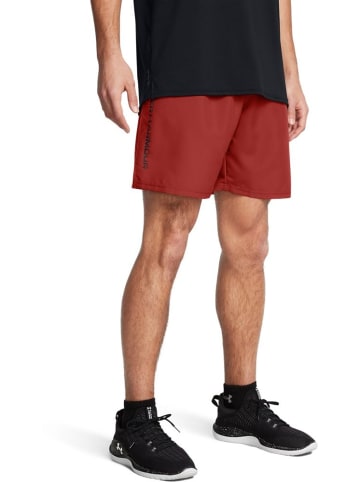 Under Armour Short "Ua Tech Woven Wordmark Short" in Orange