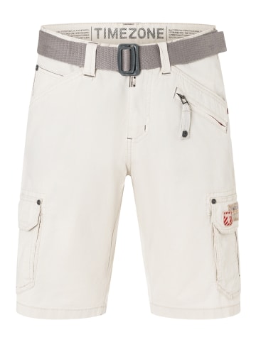 Timezone Shorts Kurze Cargo Hose Regular Mid Waist Pants in Beige