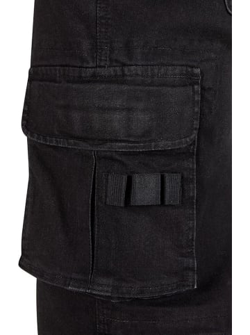 Brandit Cargohose "Denim Cargo Pants" in Schwarz